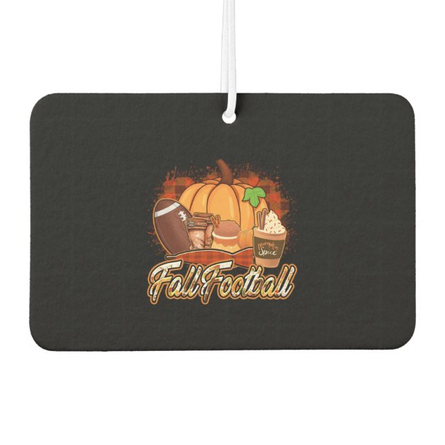 Fall Football Air Freshener (Front)