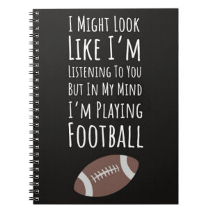 Fall Football Gift Ideas For Players Fans Autumn Notebook