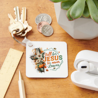 Fall For Jesus....  Keychain