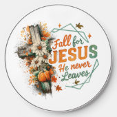 Fall For Jesus....  Wireless Charger (Front)