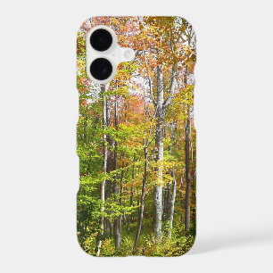 Fall Forest I Autumn Landscape Photography iPhone 17 Case