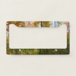 Fall Forest I Autumn Landscape Photography License Plate Frame