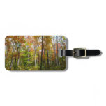 Fall Forest I Autumn Landscape Photography Luggage Tag