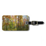Fall Forest I Autumn Landscape Photography Luggage Tag