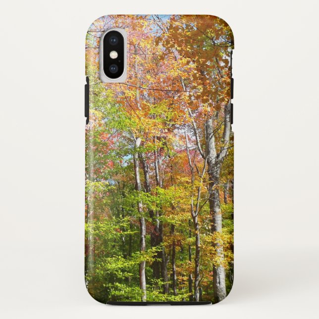Fall Forest II Autumn Landscape Photography Case-Mate iPhone Case (Back)