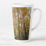Fall Forest II Autumn Landscape Photography Latte Mug