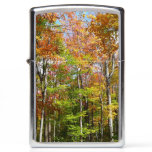 Fall Forest II Autumn Landscape Photography Zippo Lighter
