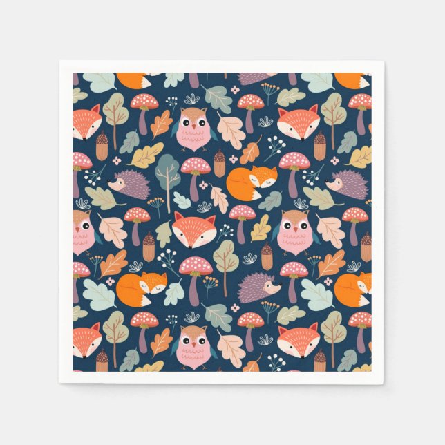 Fall/Forest Napkins (Front)