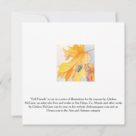 "Fall Friends" by Chelsea Mcgraw (Back)