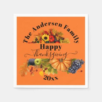 Fall Fruits Flowers And Foliage Happy Thanksgiving
