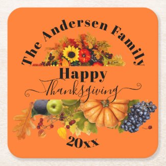 Fall Fruits Flowers And Foliage Happy Thanksgiving