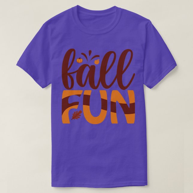 Fall Fun T-Shirt (Design Front)