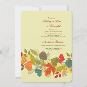 Fall Garland Invitation