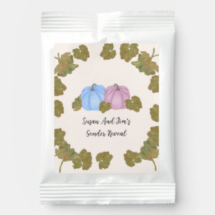 Fall Gender Reveal Little Pumpkin Theme  Hot Chocolate Drink Mix