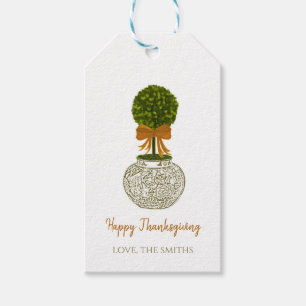 Fall Ginger Jar Gift Tags