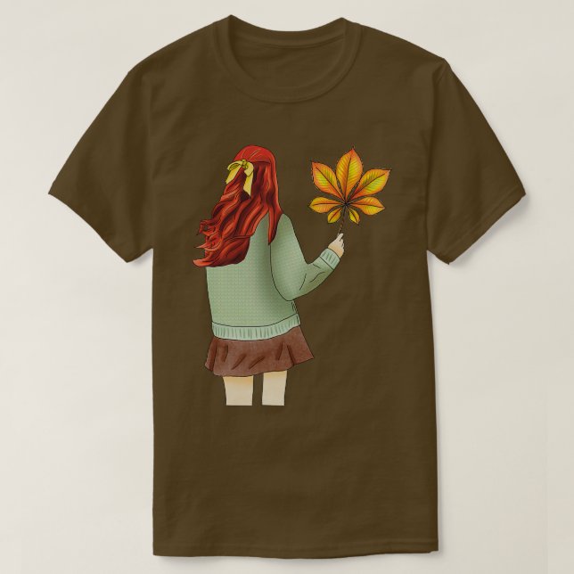 Fall girl T-Shirt (Design Front)