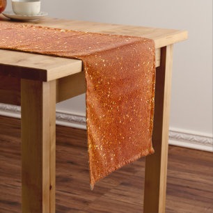 Fall Glitter Table Runner - A Spark of Autumn