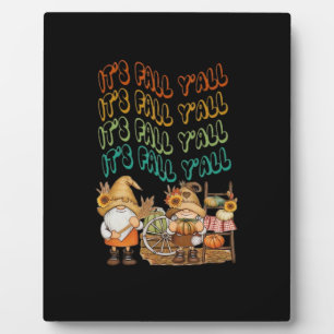 Fall Gnome With Our It’s Fall Y’all Design Plaque