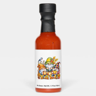 Fall Gnomes Sublimation Autumn Love Classic T-Shir Hot Sauces