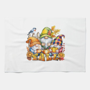 Fall Gnomes Sublimation Autumn Love Classic T-Shir Kitchen Towel