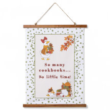 Fall Goose Cookbook Collector Cute