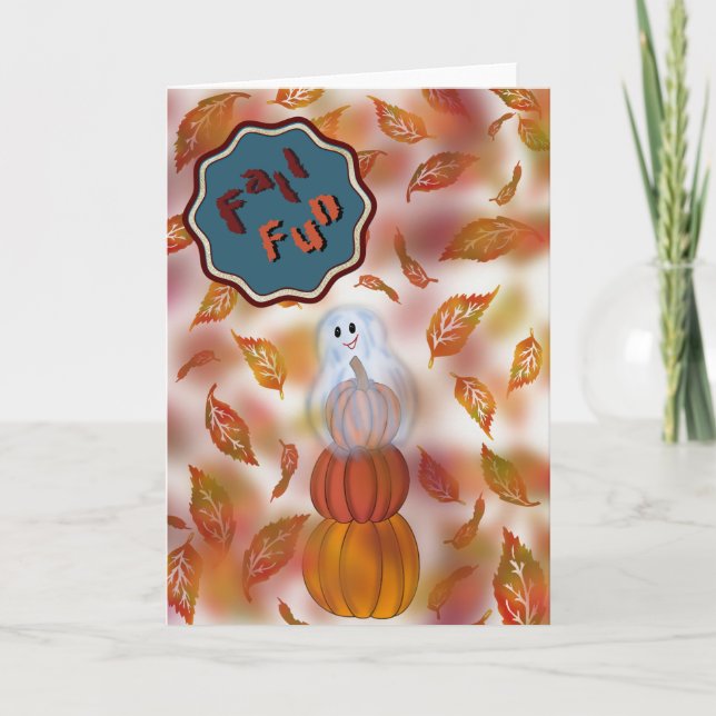 Fall greeting card (Front)