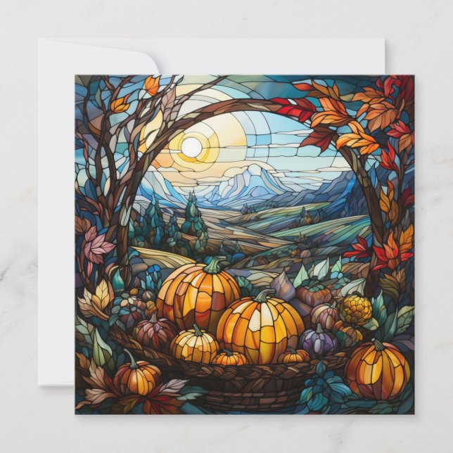 Fall Greeting Card (Front)