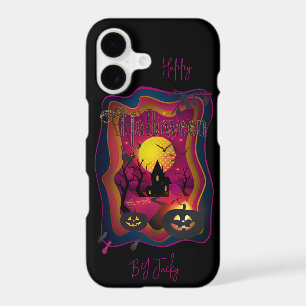 Fall Halloween Party " trick or treat" funny iPhone 17 Case