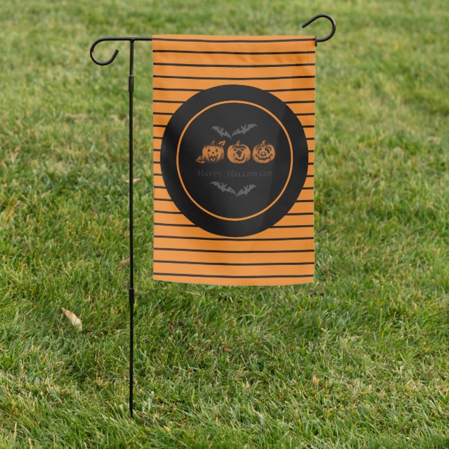 Fall/Halloween/pumpkin Garden Flag (In SItu)