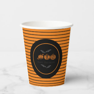 Fall/Halloween/pumpkin Paper Cups