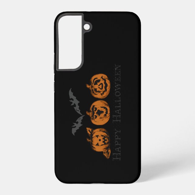 Fall/Halloween/pumpkin Samsung Galaxy Case (Back)