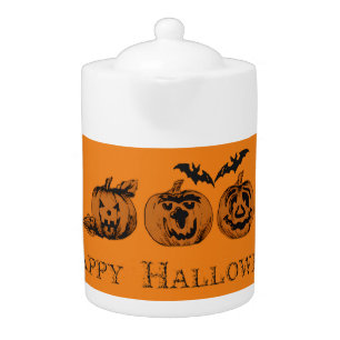 Fall/Halloween/pumpkin  Teapot
