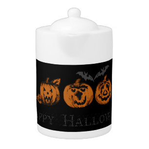 Fall/Halloween/pumpkin Teapot