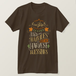 Fall & Harvest Blessings T-Shirt