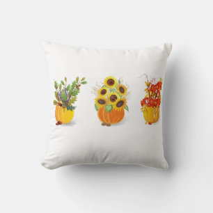 Fall Harvest Boutique Throw Pillow