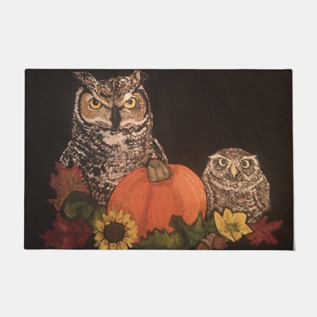 Fall Harvest Door Mat (Front)