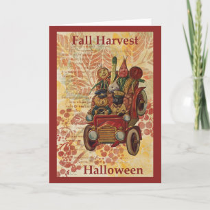 Fall Harvest Halloween Card