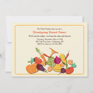 Fall Harvest Invitation