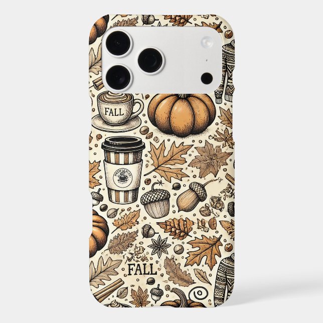Fall Harvest Iphone Case (Back)