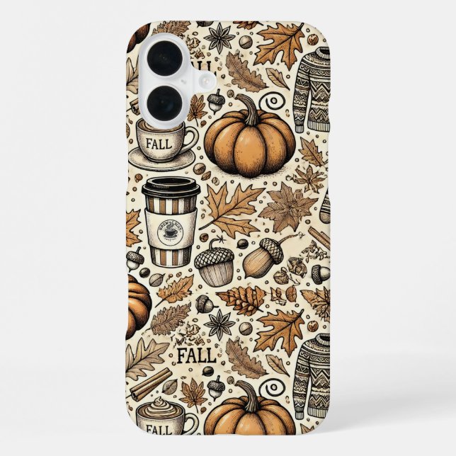 Fall Harvest Iphone Case (Back)