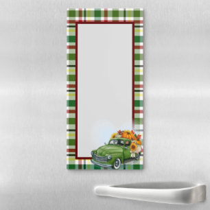 Fall Harvest Magnetic Notepad