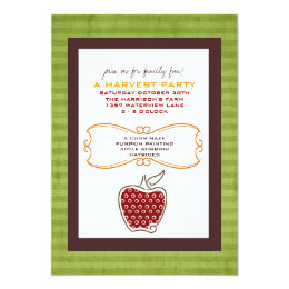 harvest invitations