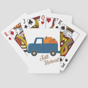 Fall Harvest Poker Cards