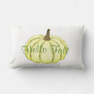 Fall Harvest Pumpkin Throw Pillow