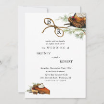 Fall Harvest Wedding Invite