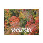 Fall Hillside Colorful Autumn Nature Photography Doormat