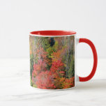 Fall Hillside Colorful Autumn Nature Photography Mug