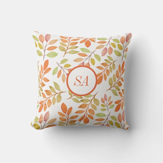 Fall Home Decor Autumn Colors Pink Orange Leaves