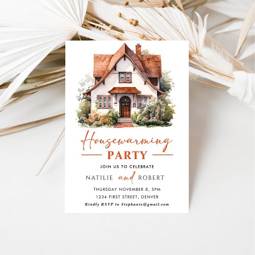 Fall Home Housewarming Party Invitation