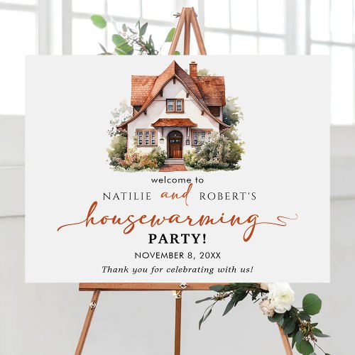 Fall Home Housewarming Party Welcome Sign